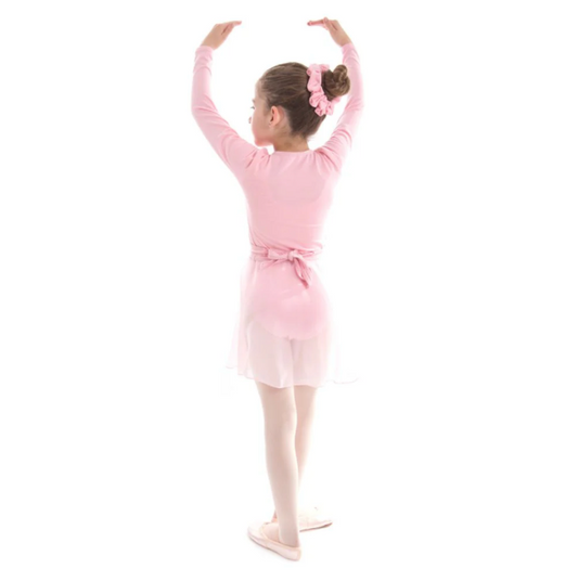 Pink Crossover Cardigan