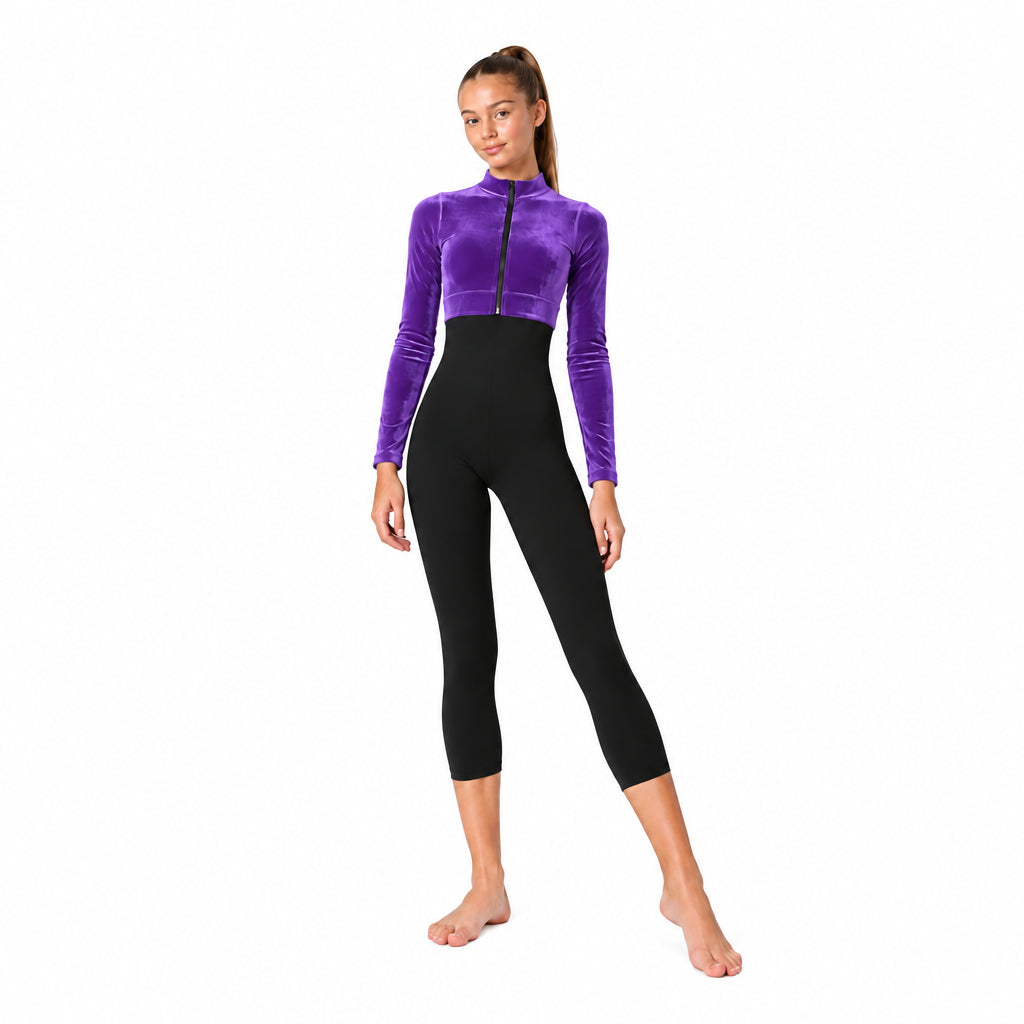 CS Royal Purple Crop Jacket
