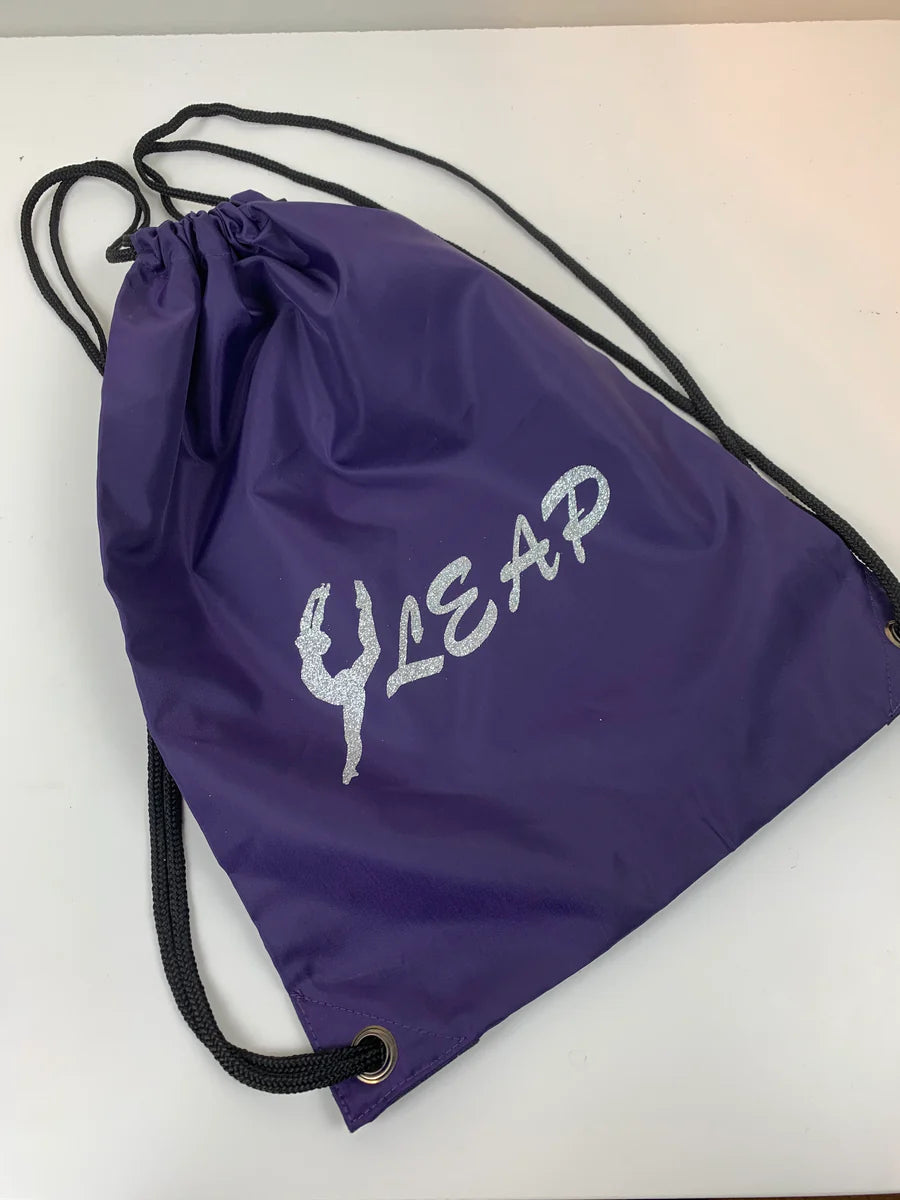 LEAP Dance Drawstring Bag