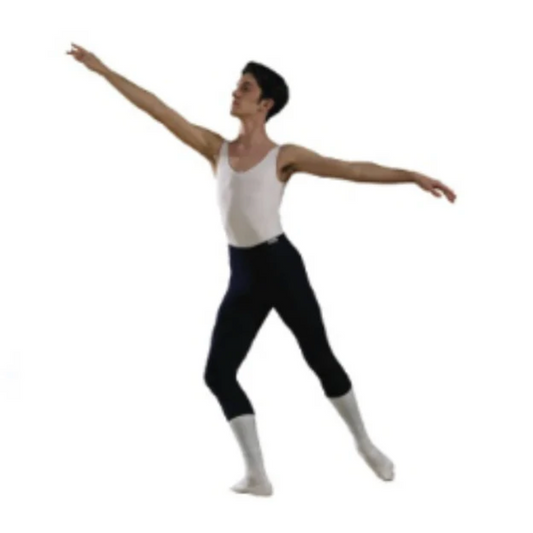 Freed White Aaron Sleeveless Leotard