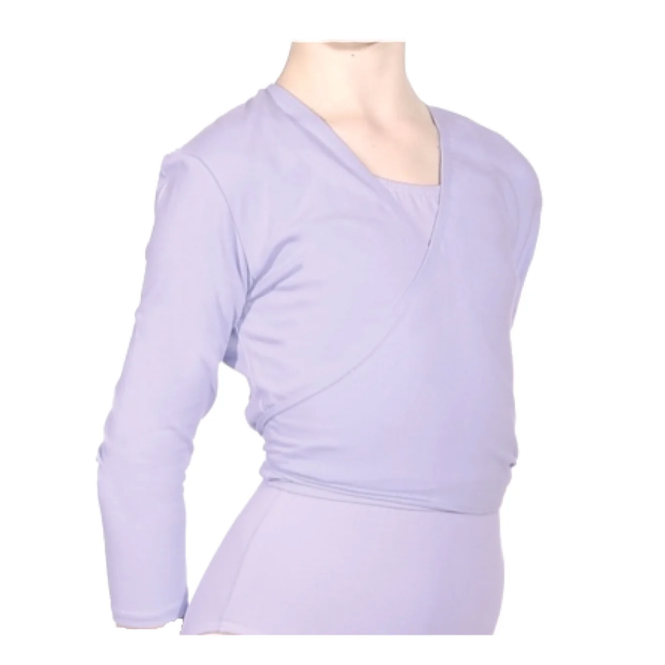 Lilac Crossover Cardigan