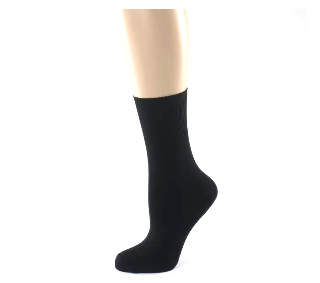Swish Black Sock