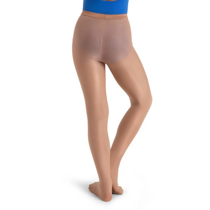 Capezio Shimmery Footed Tights