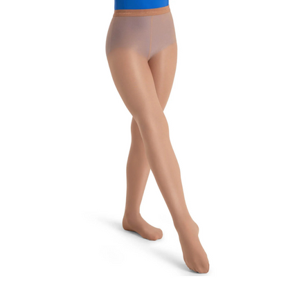 Capezio Shimmery Footed Tights