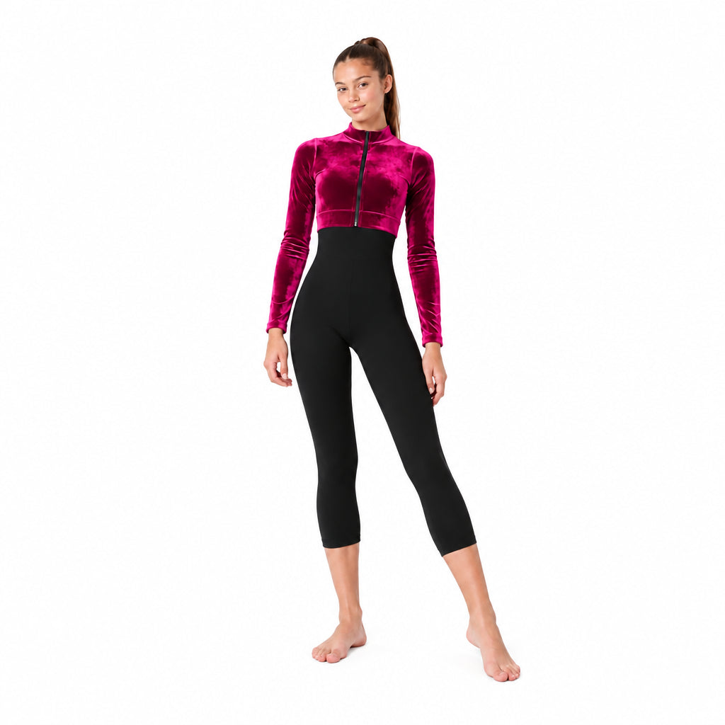 CS Royal Cerise Crop Jacket