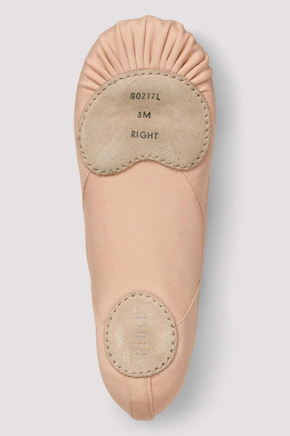 Bloch Elation Pink Canvas Split Sole Ballet Shoe