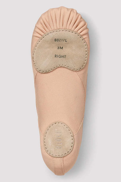 Bloch Elation Pink Canvas Split Sole Ballet Shoe