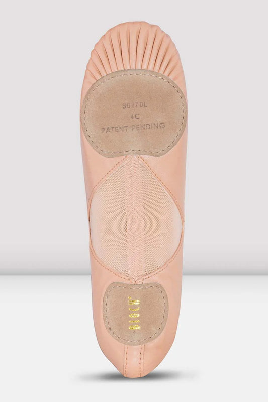 Bloch Pro Flex Leather Pink Split Sole Ballet Shoe