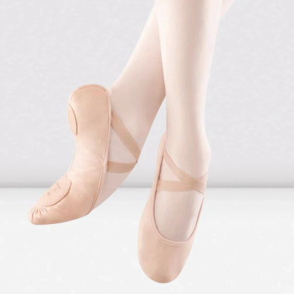 Bloch Pro Arch Pink Canvas Split Sole Ballet Shoe