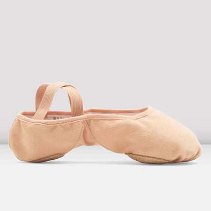 Bloch Pro Arch Pink Canvas Split Sole Ballet Shoe