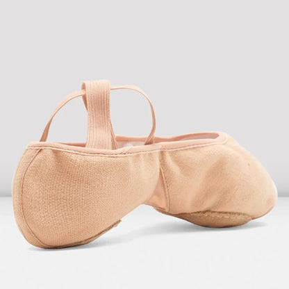 Bloch Pro Arch Pink Canvas Split Sole Ballet Shoe