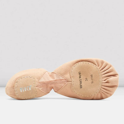 Bloch Pro Arch Pink Canvas Split Sole Ballet Shoe