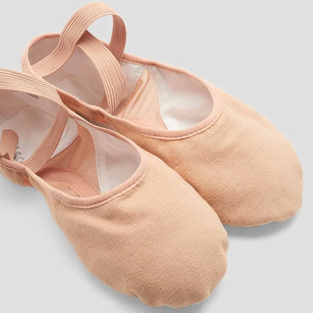 Bloch Pro Arch Pink Canvas Split Sole Ballet Shoe