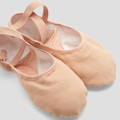 Bloch Pro Arch Pink Canvas Split Sole Ballet Shoe