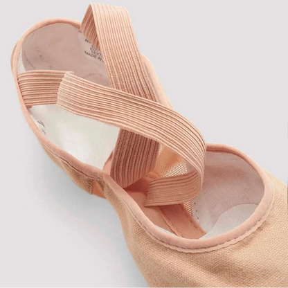 Bloch Pro Arch Pink Canvas Split Sole Ballet Shoe