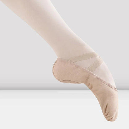 Bloch Ladies Pump Canvas Split Sole Ballet Shoe