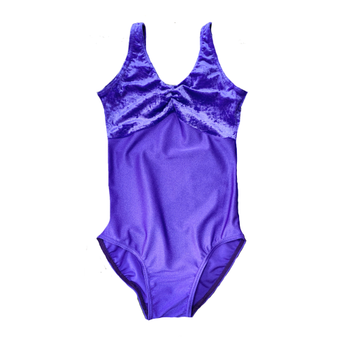 Hollywood Sophia Purple Leotard