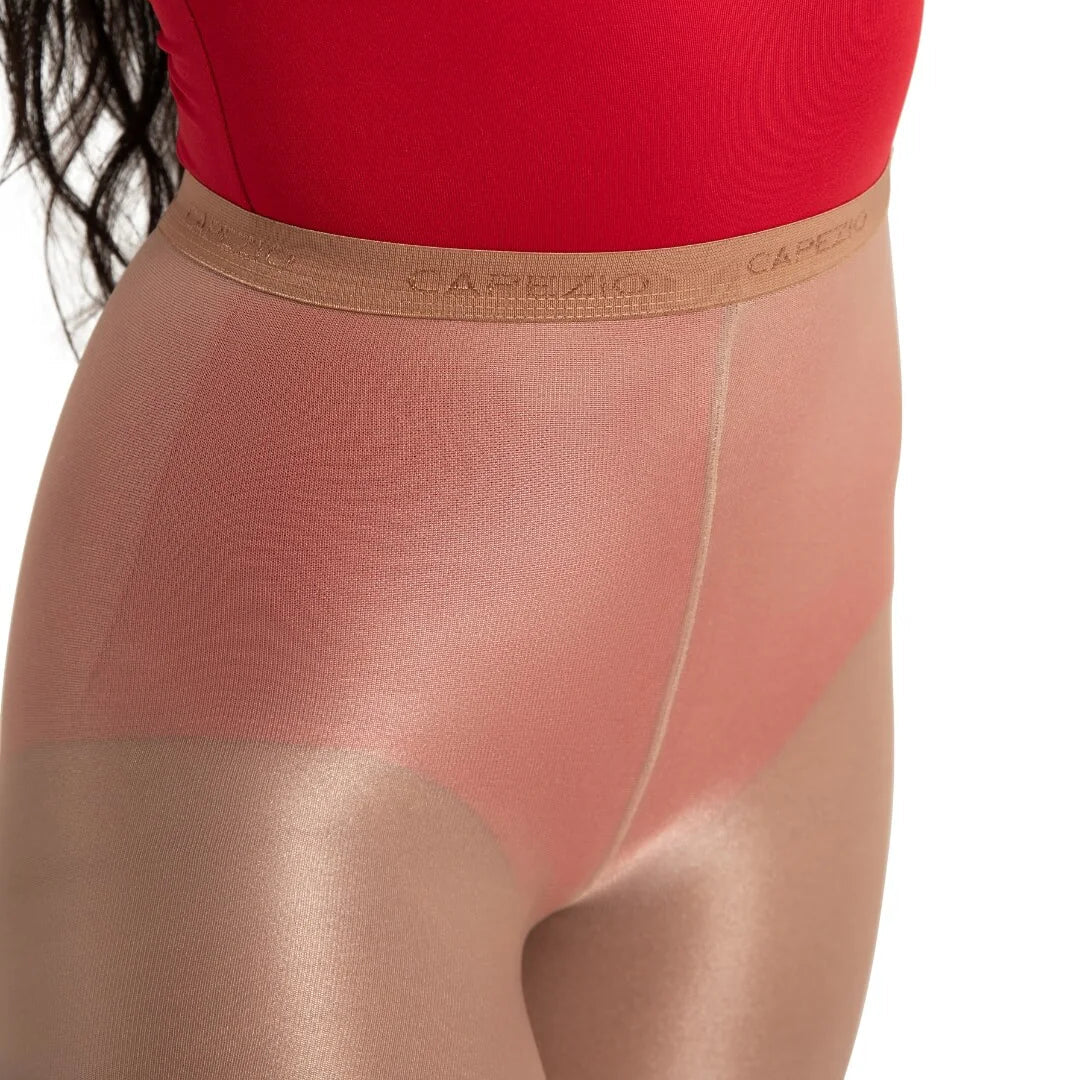 Capezio Shimmery Footed Tights