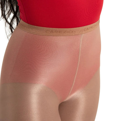 Capezio Shimmery Footed Tights